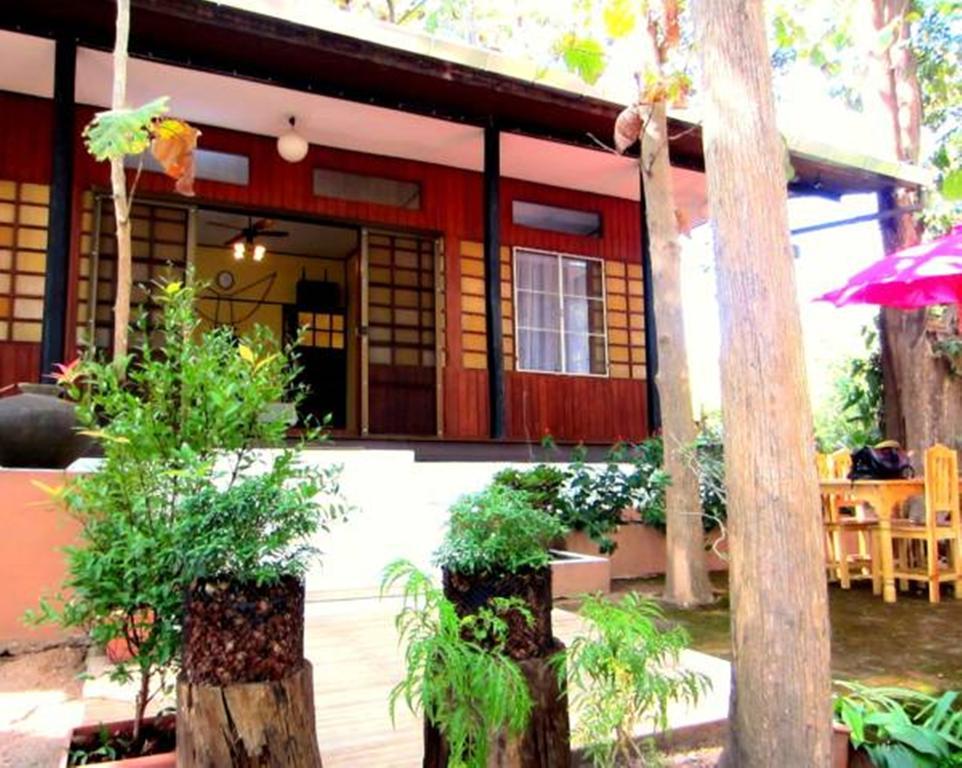 Golden Teak Homestay ماي ريم المظهر الخارجي الصورة