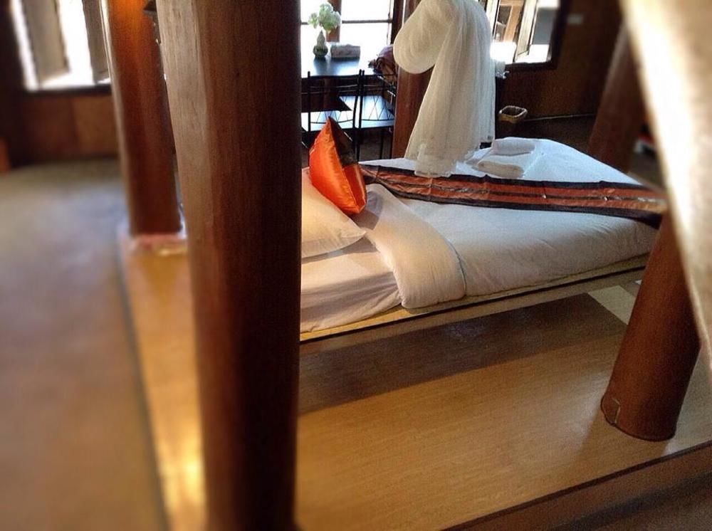 Golden Teak Homestay ماي ريم المظهر الخارجي الصورة